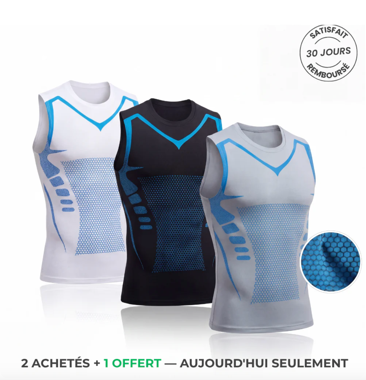 Mensfit™ | Débardeur de Compression Affinant