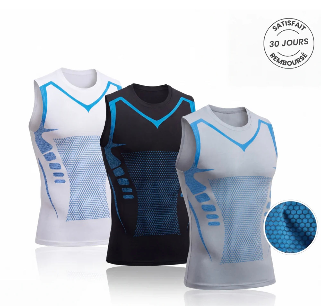 Mensfit™ | Débardeur de Compression Affinant